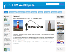 Tablet Screenshot of hsvwestkapelle.nl